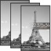 upsimples 22.375 x 34 Poster Frame Black 3 Pack, Scratch-Proof Picture Frames 22.375 x 34 for Photo Gallery - Slide-In Strips, Horizontal or Vertical Wall Mounting