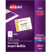 Avery Customizable Name Badge Inserts, 3" x 4", White, 300 Printable Name Tag Inserts (5392)